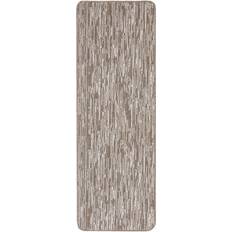 Dunelm Marvel Boucle Broken Stripe Natural 150x150cm