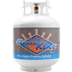 Fireplaces Flame King 20-lb. Empty Propane Cylinder with OPD