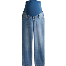 H&M MAMA Blå MAMA Straight Ankle Jeans