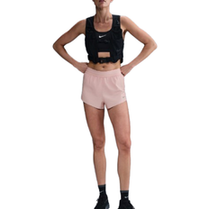 Nike Women's Swift Dri-FIT Mid-Rise 2.5" Brief-Lined Running Shorts - Pink