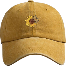Shein pc Unisex Outdoor Leisure Sunflower Printed Adjustable Baseball Cap