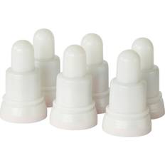 Duni Ljus & Tillbehör Duni Laddningsbara Varmvit 70x40mm Set of 6 LED-ljus 7cm 6st