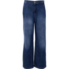 Black Colour Forudbestilling Bcnettie Box Jeans Dark Blue Wash blå