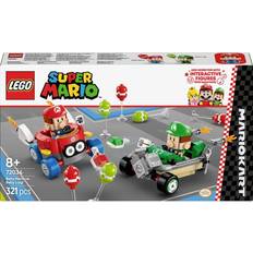 Luigi mario lego LEGO Mario Kart Baby Mario mot Baby Luigi 72034