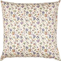 Ib Laursen 60cm Lilla Blomster Pudebetræk Beige, Brun, Grøn, Lilla (60x60cm)