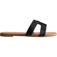 New Look Sandaler Med Utskurna Detaljer - Svart
