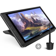PC Ritplattor XOPPOX Drawing Tablet with Screen,15.6'' Graphics Drawing Monitor Pen Display with Full Laminated Screen,Tilt Battery-Free Stylus 8192 Level Pen Pressure,Touch Bar, Stand,Compatible for Window/Mac