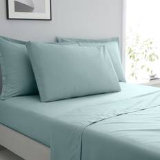 Dunelm Pure Cotton Box Pillowcase Pillow Case Blue (72x46cm)