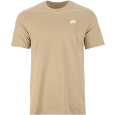 Beige T-shirts Nike Sportswear Club Tee - Brown
