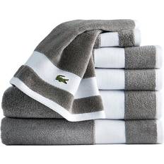 Lacoste Supima Bath Towel Gray (132.1x76.2cm)