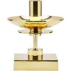 Skultuna Carlo Mässing S Guld 11 x 12 cm Ljusstake 12cm