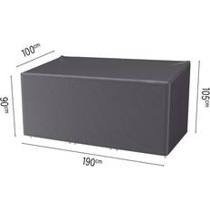 Aerocover Platinum Möbelskydd Anthracite 190 x 100 x 105-90 cm