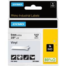 DYMO Rhino Label Black on Yellow
