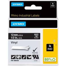 DYMO Rhino Label Black on Yellow 1.2x550cm
