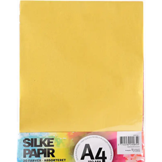 Silkepapir A4 150 ark 30 farver På lager i et varehus