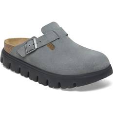 Birkenstock papillio Birkenstock Papillio Boston - Mørkegrå Clogs Med Plateausål