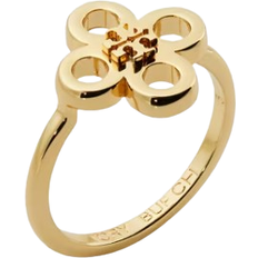 Tory Burch Kira Clover Ring Gold