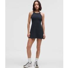 Dam - Yoga Klänningar Lululemon Align&2122 High-Neck Dress Light Support C/D Cup - True Navy