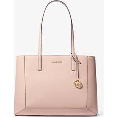Pink Totes & Shopping Bags Michael Kors MK Sallie Large Saffiano Leather Tote Bag - Pink