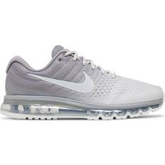 Air max shoes Nike Air Max 2017 849559-005 Men Light Bone/Matte Silver Running Shoes ANK383