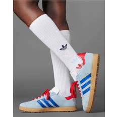 Adidas Blue Golf Shoes adidas Gazelle Spikeless Golf Shoes - Clear Sky/Royal Blue