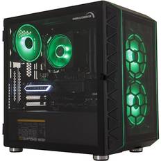 AMD Ryzen 7 Desktop Computers Overclockers Pro Jade Gaming PC