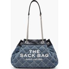 Marc Jacobs Bags Marc Jacobs The Quilted Denim Chain Sack Bag - Light Wash Indigo