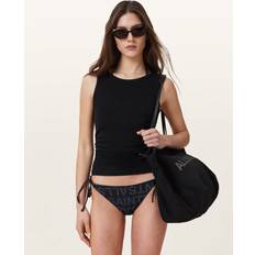 AllSaints Bikinis AllSaints Saph Bikini Bottom - Slate Black