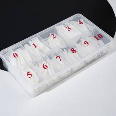 Temu Nail Ornament Nail Clipper Storage Box - Plastic Grid Box