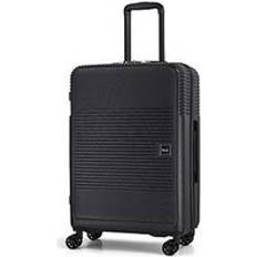Rock Luggage Rock 8 Wheel Hard Suitcase Black