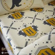 Gold Bed Sheets Harry Potter Hufflepuff Fitted - Bed Sheet Gold