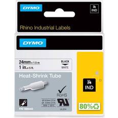 Heat shrink tube DYMO Rhino Heat Shrink Tube Black on Yellow