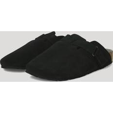 Ruskind Badesandaler Jack & Jones Jfwlouis Suede Mule Black