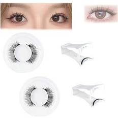 Shein Magnetic Lashes 2/3pcs Krafty Magnetic Eyelashes With Applicator - Natural