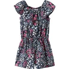 Pink Playsuits Børnetøj Name It Nmfvinaya Ss Playsuit - Black