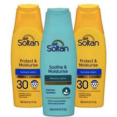 Bottle Gift Boxes & Sets Soltan Protect & Moisturise Lotion & Aftersun Bundle