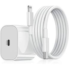 Snabbladdare iphone Prylex iPhone Snabbladdare USB-C PD 20W 1 meter Längd: 1 meter