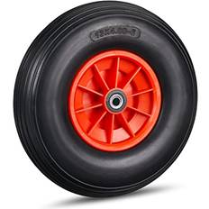 Garden Tools Relaxdays Wheelbarrow Wheel 4.00-6 Solid Rubber 136 kg