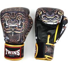 Twins Martial Arts Twins Twins Yakthai Boxing Gloves 12oz Black-Gold