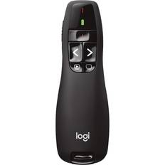 Logitech Kabelloser Presenter R400 Professionelle Präsentationsfernbedienung Schwarz