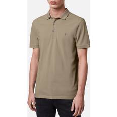 AllSaints Reform Mens Polo Shirt - Light Brown
