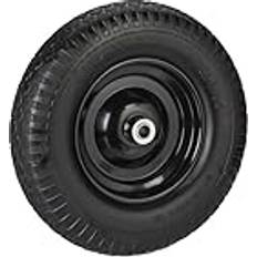 Garden Tools Relaxdays Wheelbarrow Wheel Size 4.00-8 100kg Load Black