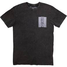 Joy Division Pulsar Pocket Wave Stone Wash T Shirt - Charcoal
