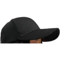 ASOS DESIGN Improved Fit Schwarze Baseball-Kappe-Black
