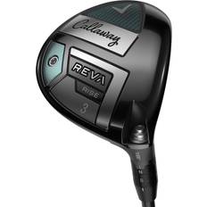 Right - Women Fairways Callaway Reva Rise Womens Fairway Wood 3 Wood Left Handed UST Mamiya UST Linq LTE 40 Ladies L