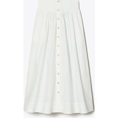 Tory Burch Poplin Skirt - White