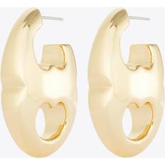 Tory Burch Gemini Link Earring - Light Brass