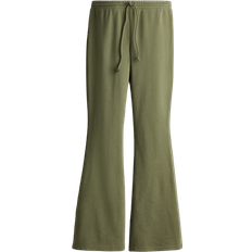 H&M Flared Joggers - Khaki Green