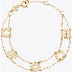Tory Burch Armbånd Tory Burch Uld Messing Uld Armbånd - Gul