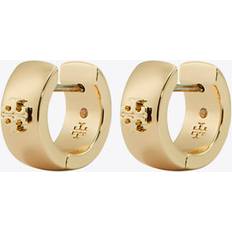 Tory Burch Smycken Tory Burch Mässingsörhängen Med Logotyp Dam